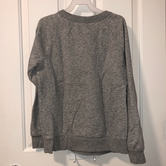 Grey “Bee Kind” Crewneck Sweater - Picture 5 of 5
